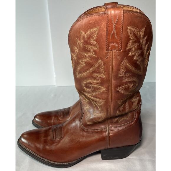 Twisted X Western Brown Cowboy Boots Mens R Toe 14" Tall Size 13EE MWT002 - Picture 5 of 15
